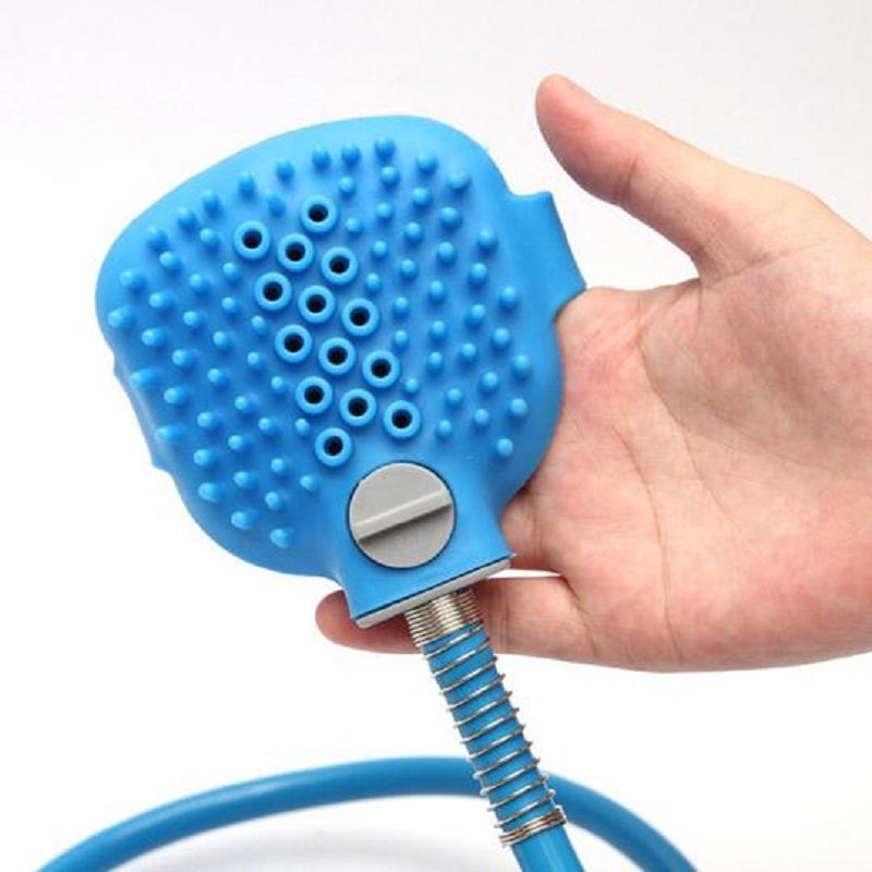 Dog Bathing and Massage Shower Tool