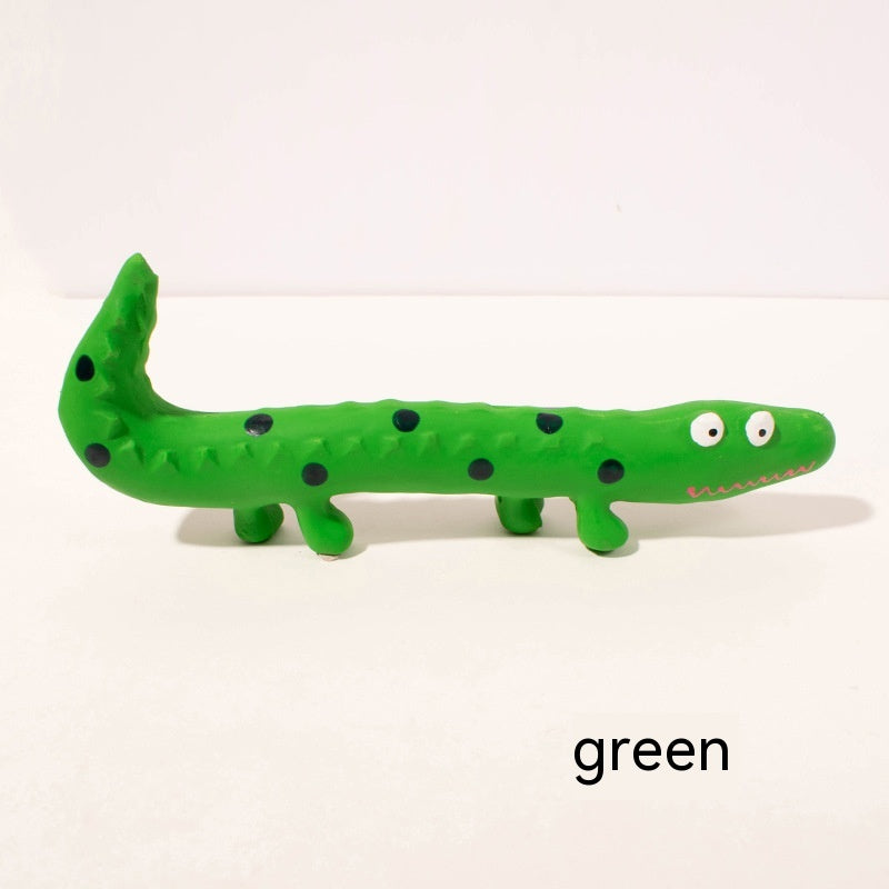 Pet Latex Lizard Bite-Resistant Molar Dog Toy