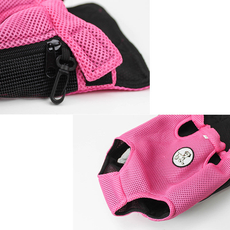 Chest Bag, Dog Backpack, Convenient For Going Out, Four-Legged Bag, Pet Supplies
