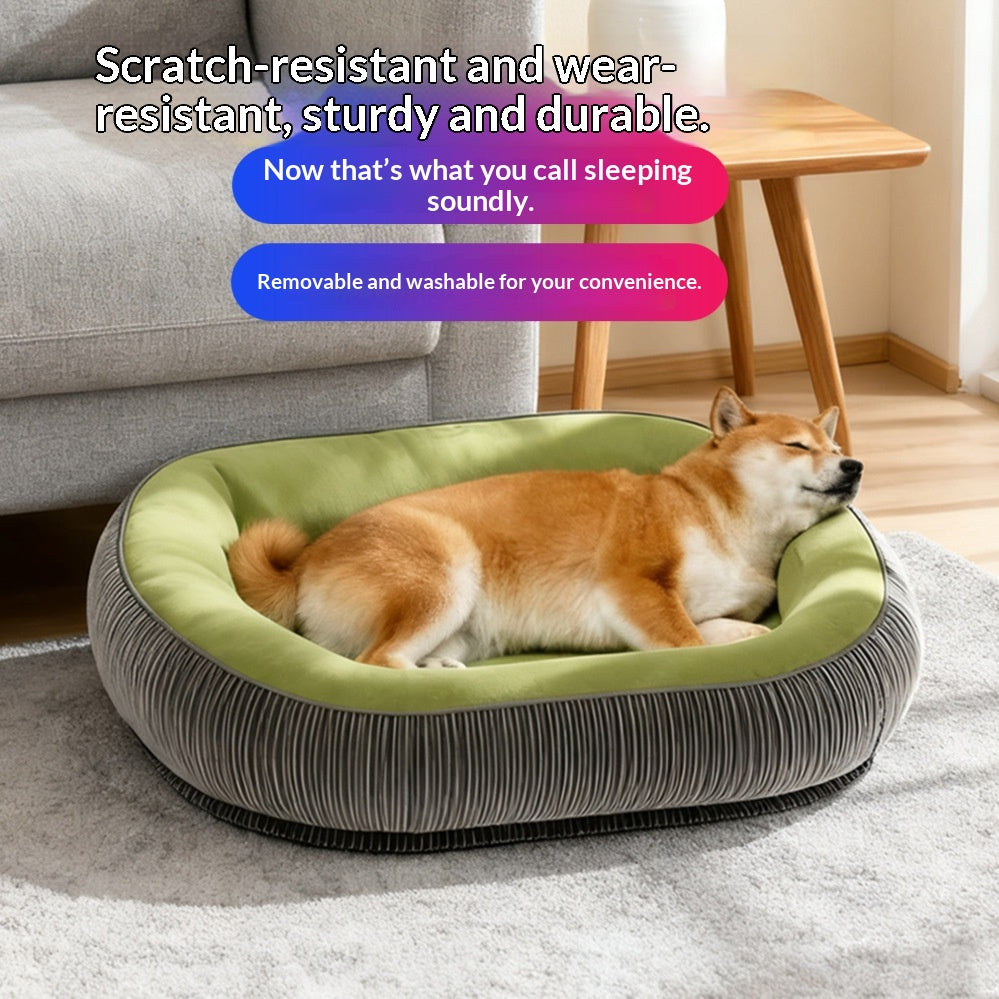 All-Season Detachable Washable Pet Bed