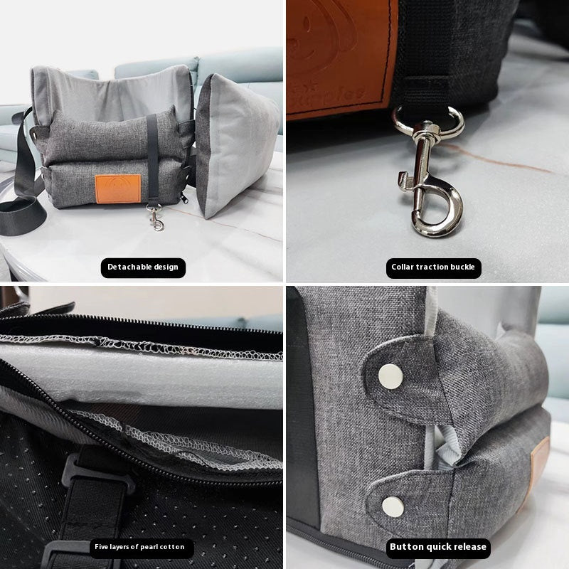Portable Pet Car Bed Handbag