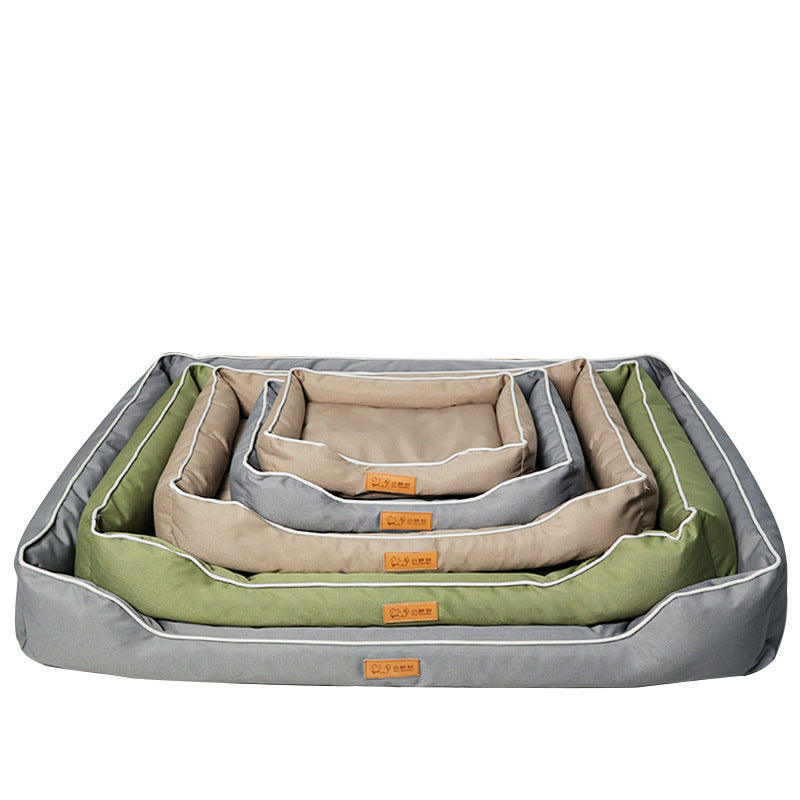 Durable Four Season Oxford Fabric Removable And Washable Dog Bed