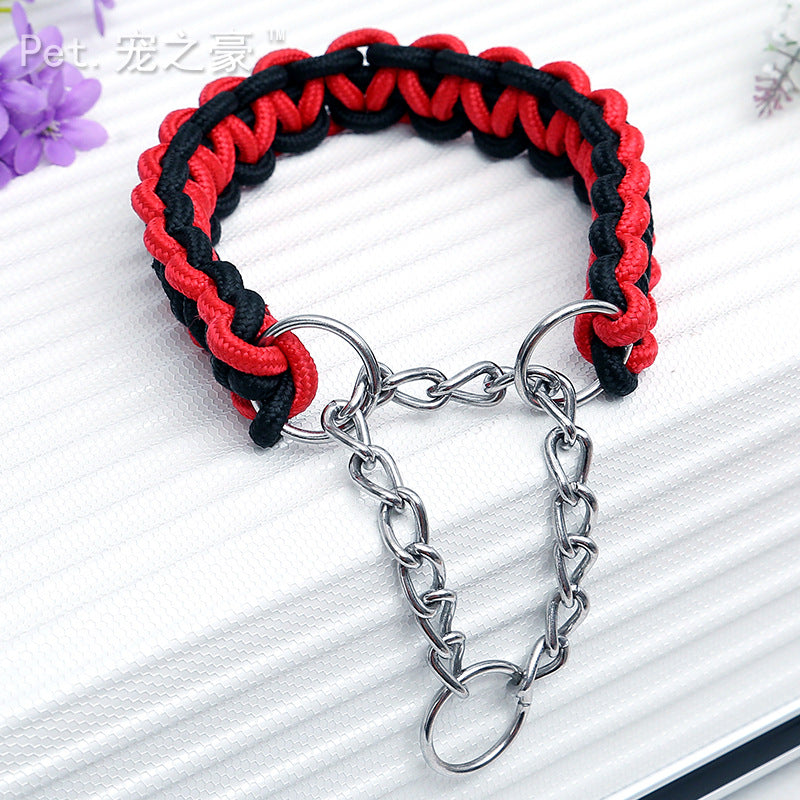 Woven Pet Collar Dog Bandana