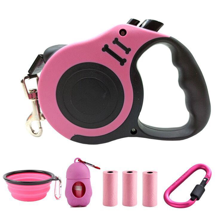 Pet Automatic Retractable Traction Rope Set Dog Leash Dog Traction Rope Device