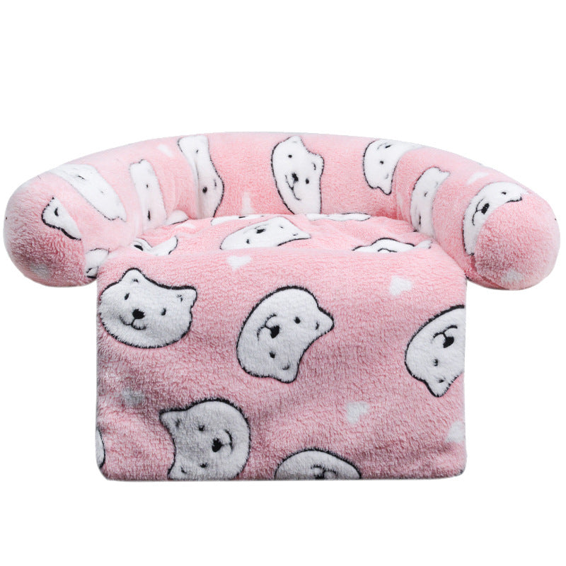 Plush Pet Blanket For Kennel And Sofa
