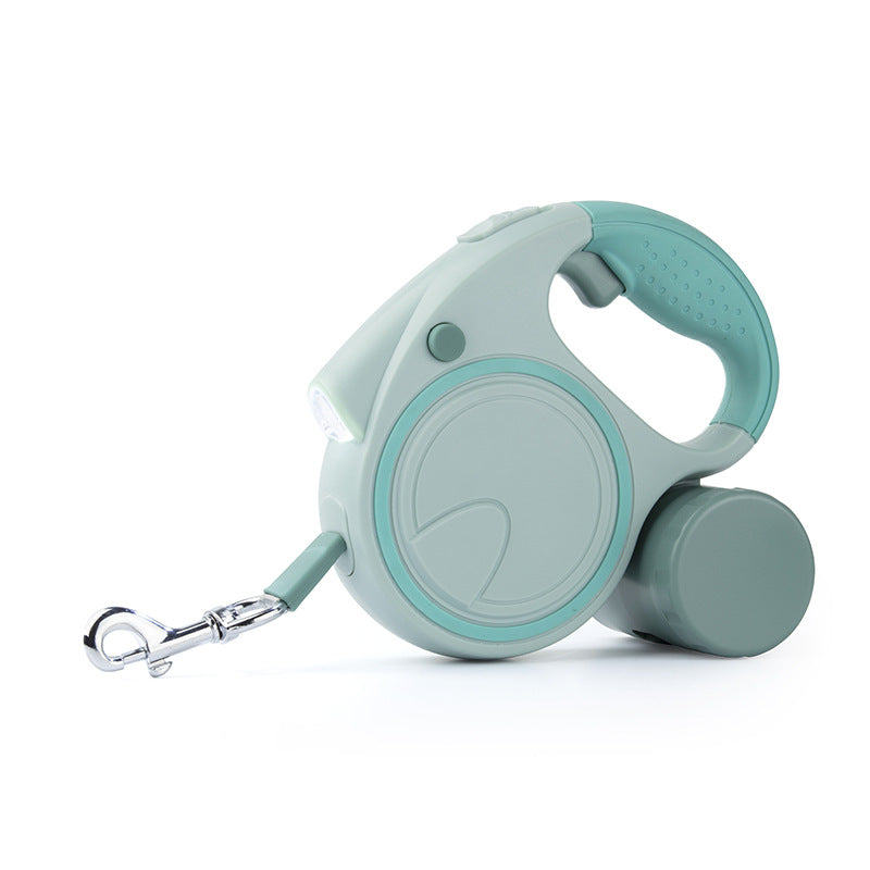 New Pet Flashlight Automatic Retractable Leash