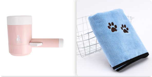 Quick-Dry Absorbent Dog Cleaning Cloth