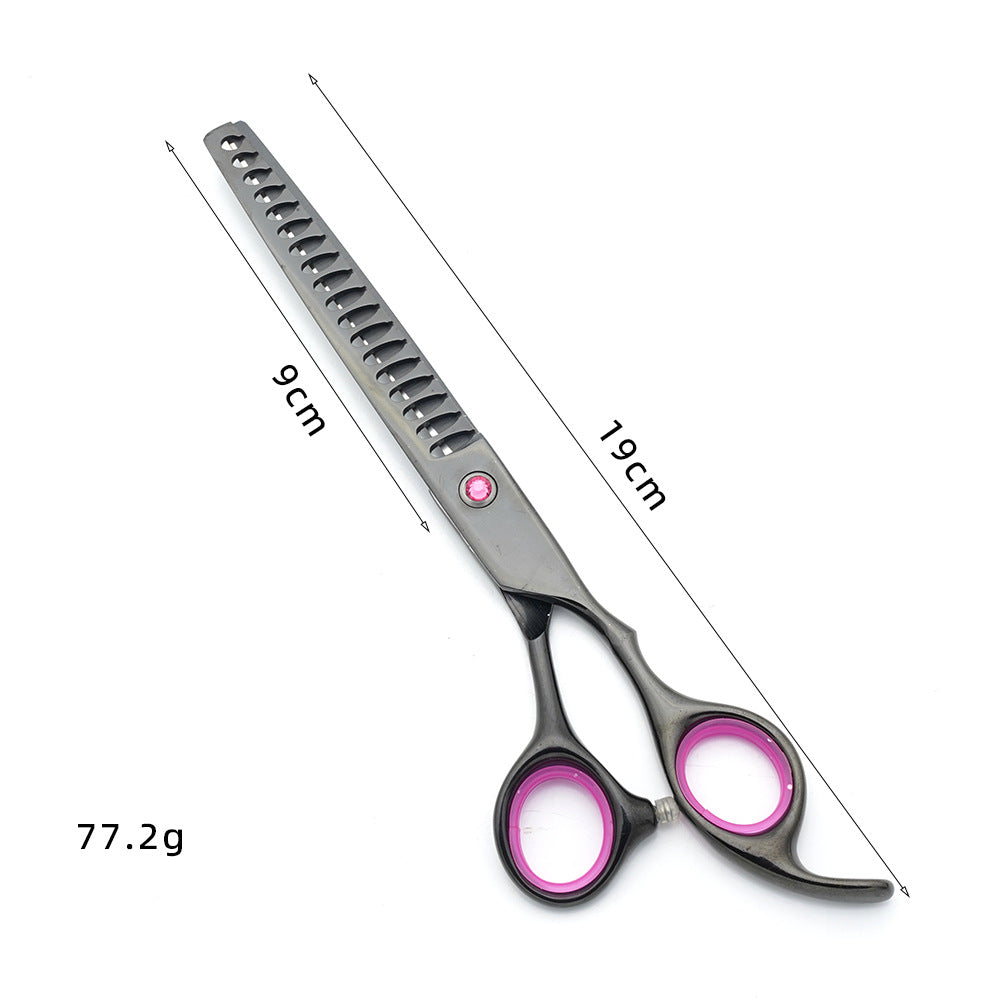 Stylish And Portable Pet Beauty Scissors Knife Set