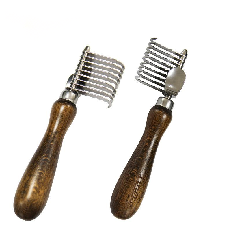 Walnut Knot Pet Comb