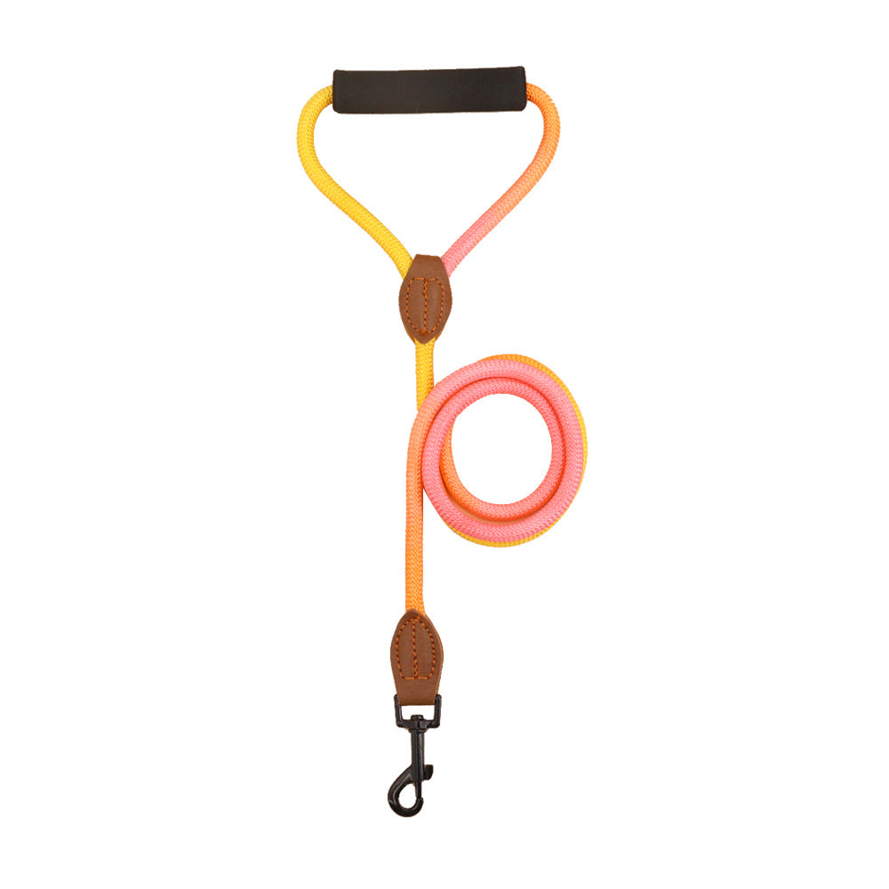 Dog Hand Holding Rope Hand-Holding Hand Holding Rope Type Dog Dog Leash Round Rope Pet Supplies