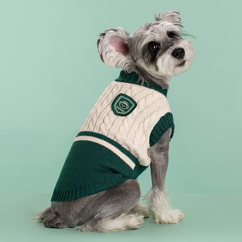 Academy Style Thickened Warm Stretch Dog Sweater