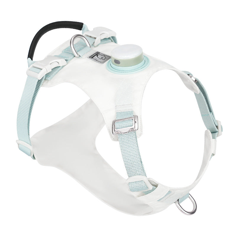 Dog Chest Harness Traction Led Outdoor Night Light