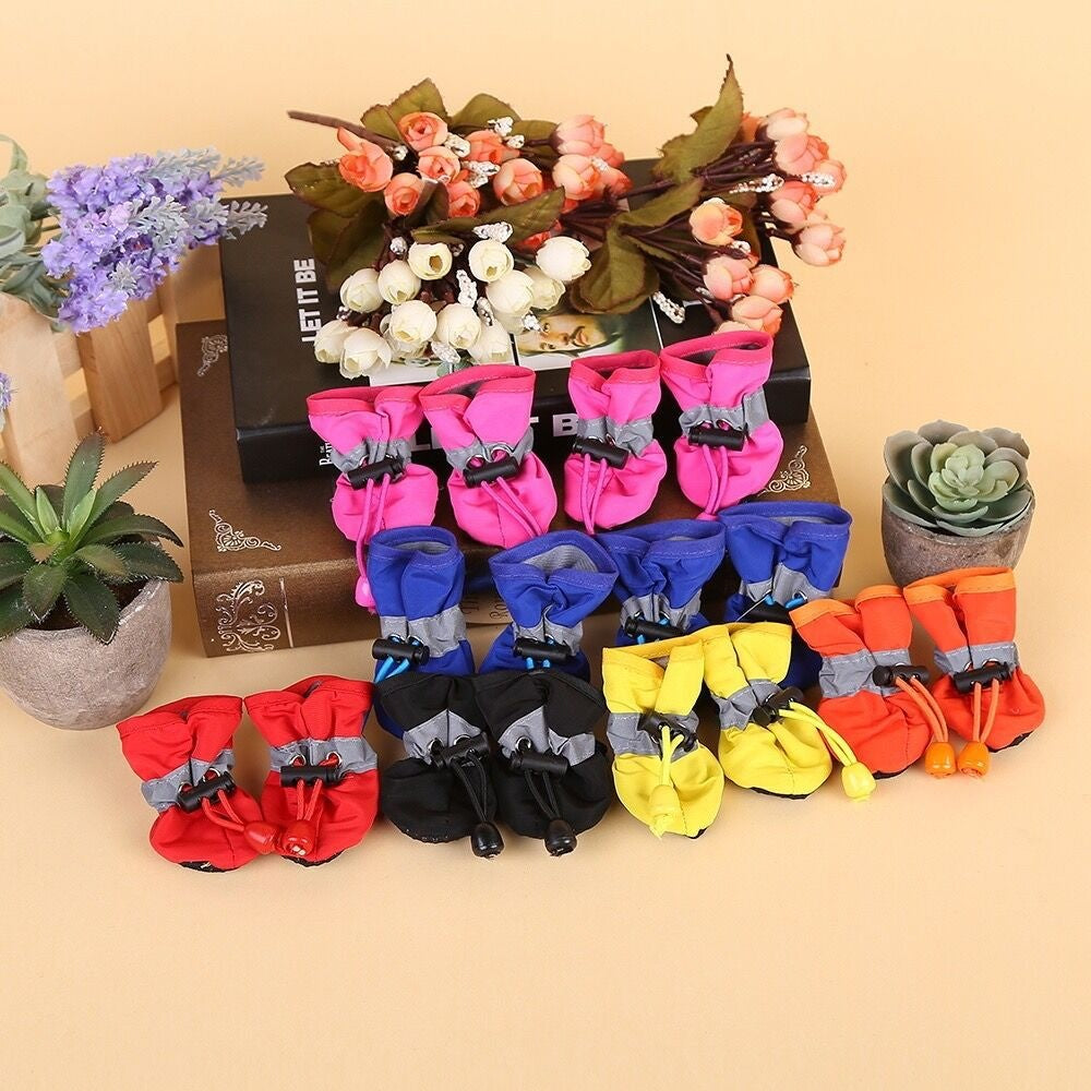 Breathable Four-Season Soft-Bottom Dog Shoes