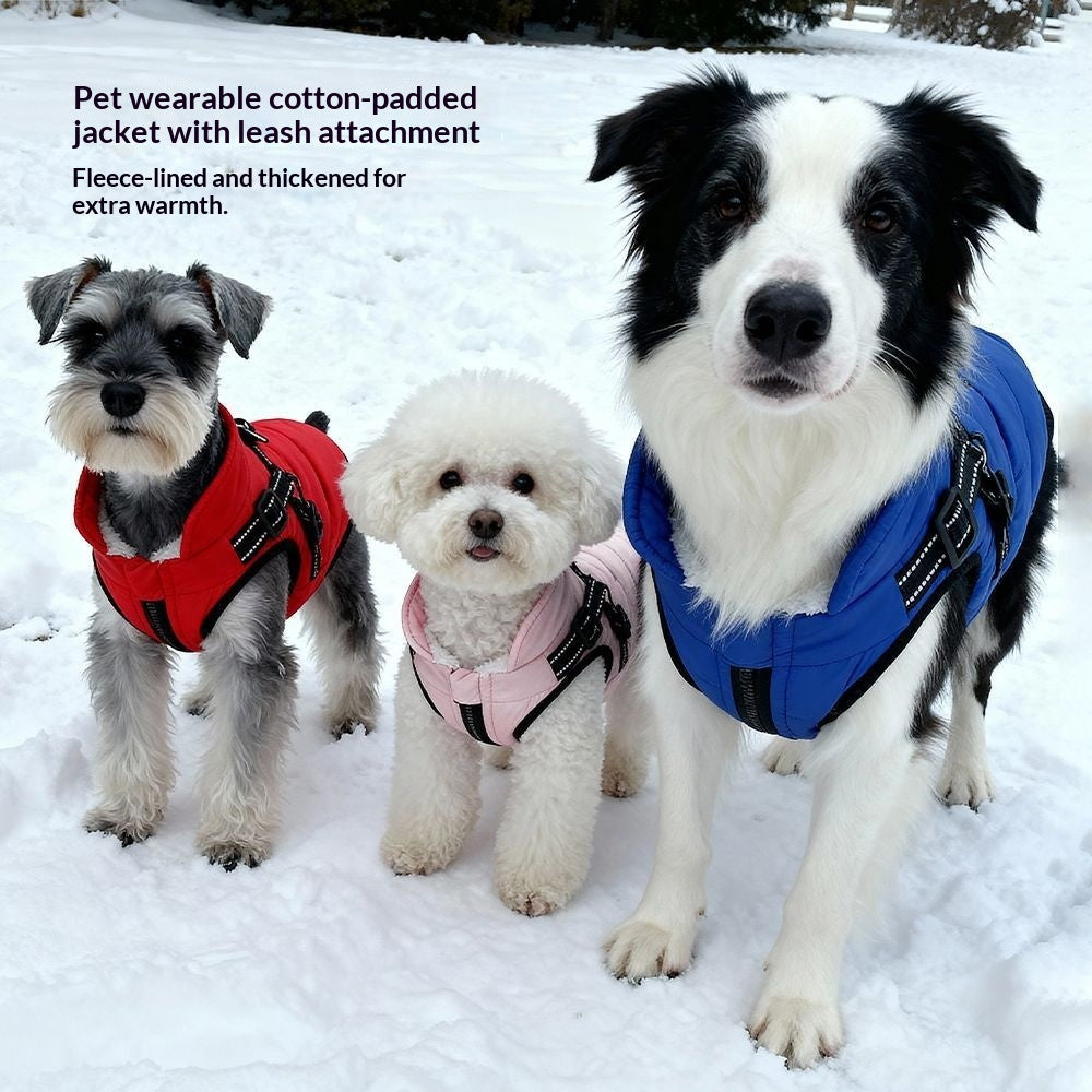 Insulated Fleece-Lined Dog Vest