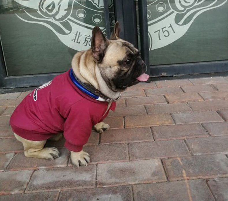 Jacket Cotton Plus Fleece Pet Sweater
