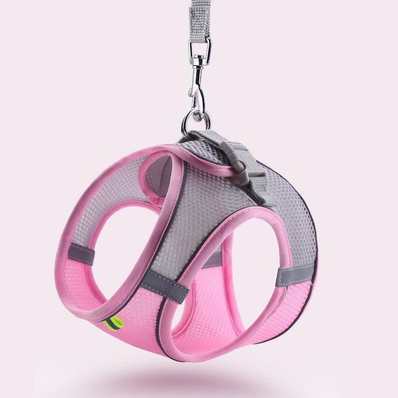 Reflective Dog Vest Harness and Leash