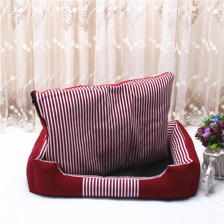 The Four Seasons Of Kennel Removable And Washable Canvas Pet Nest