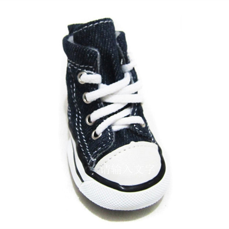 Pet Cowboy Canvas Breathable, Comfortable, Comfortable, Casual, Shoes, Dog Shoes, Dog Shoes, Slipper, Antiskid And Wear-Resistant Shoes