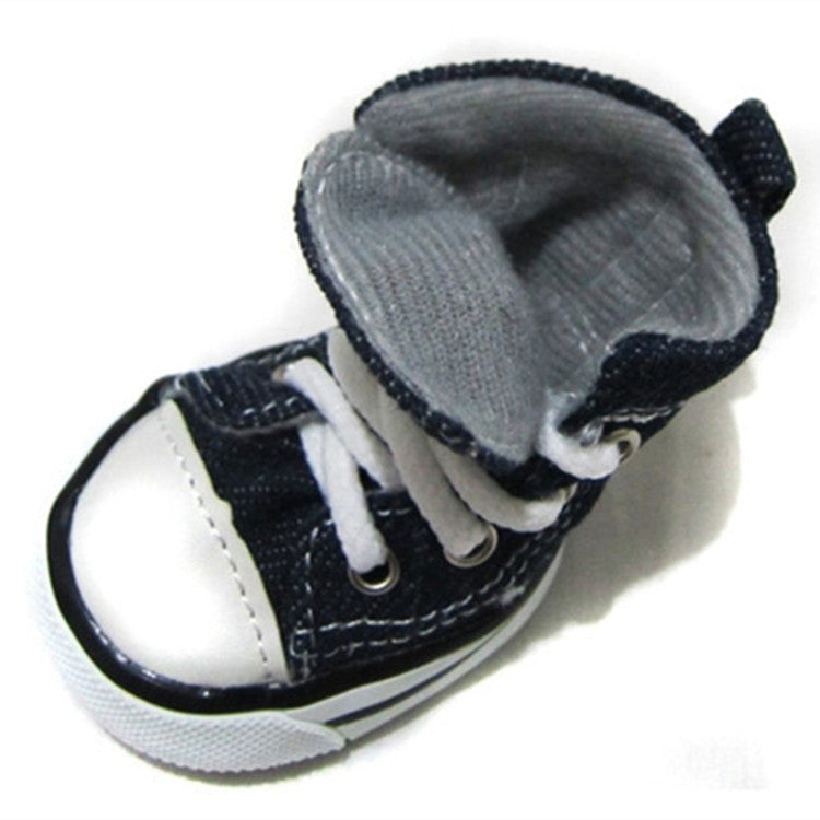 Pet Cowboy Canvas Breathable, Comfortable, Comfortable, Casual, Shoes, Dog Shoes, Dog Shoes, Slipper, Antiskid And Wear-Resistant Shoes