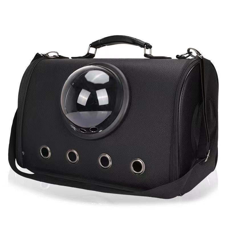 Pu Rainproof Transparent Go Out Portable Pet Bag