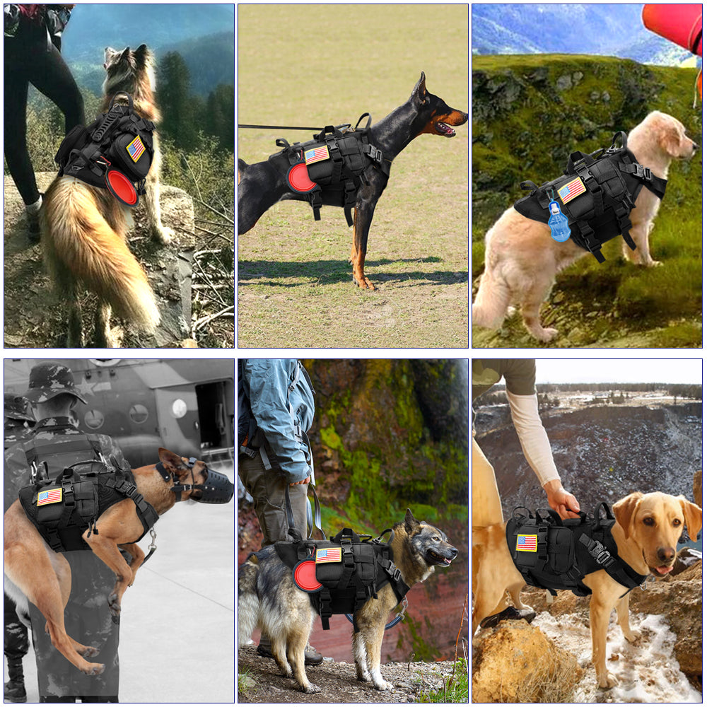 Nylon Dog Outdoor Tactical Vest