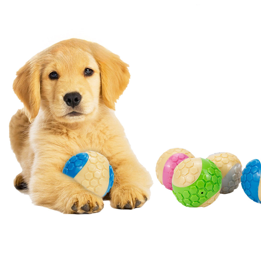 New Trp Ball Toy Plaid Molar Bite-Resistant Dog Toy Interactive Toy