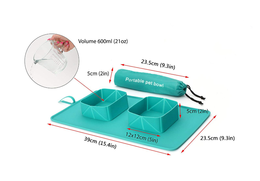 Foldable Silicone Pet Bowl