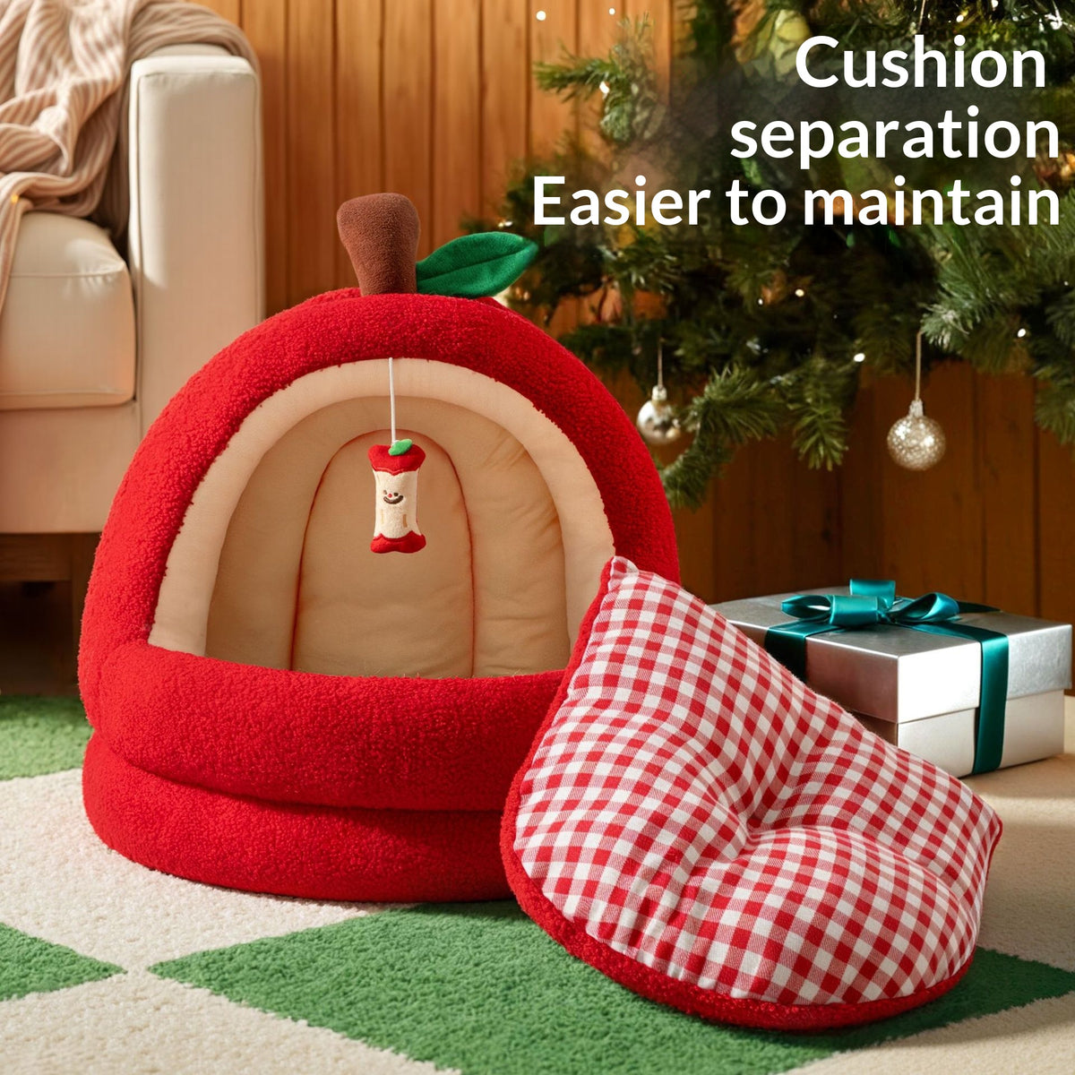 Secure-Feel Pet Bed Nest All-Season Universal Tent-Like Kennel