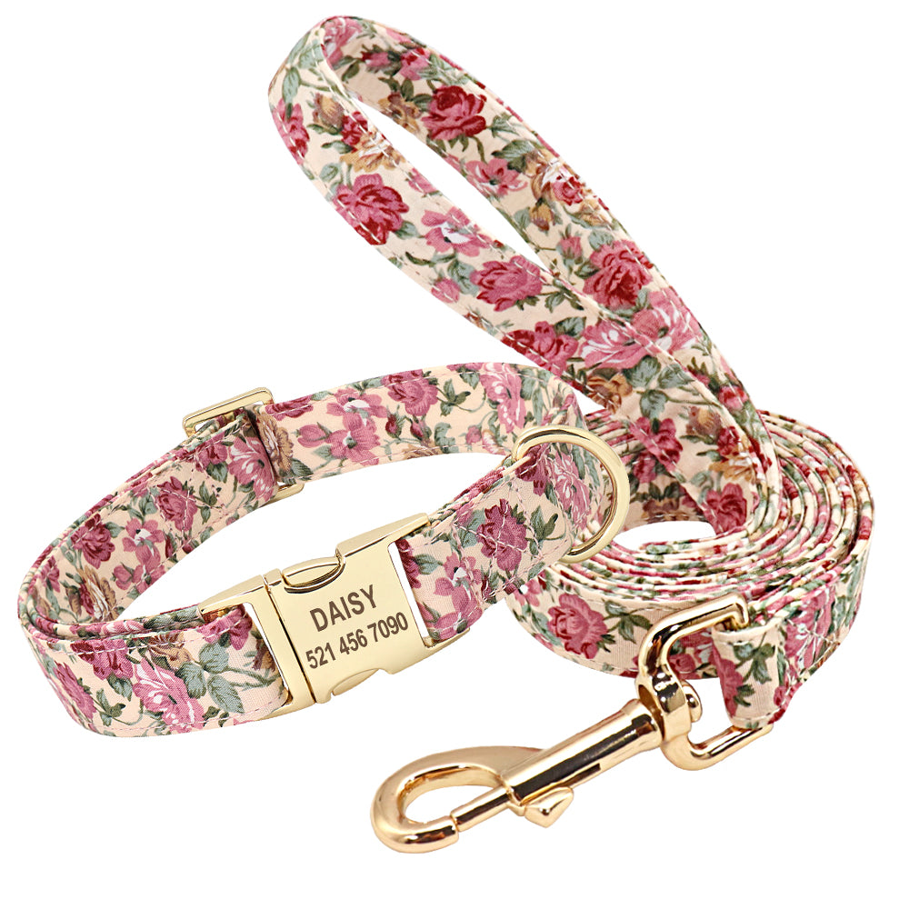 Lettering Dog Collar