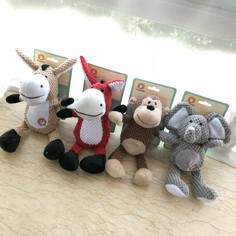 Vocal Plush Dog Toy