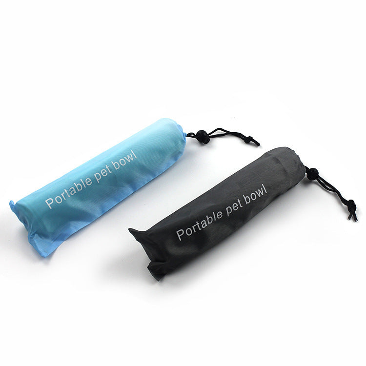 Silicone Folding Double Pet Bowl