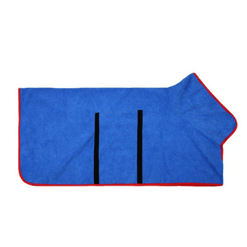 Adjustable Fast Drying Dog Bathrobe Towel