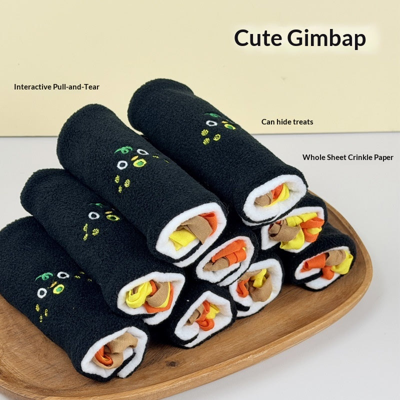 Cloth Sushi Seaweed Food Hiding Toy