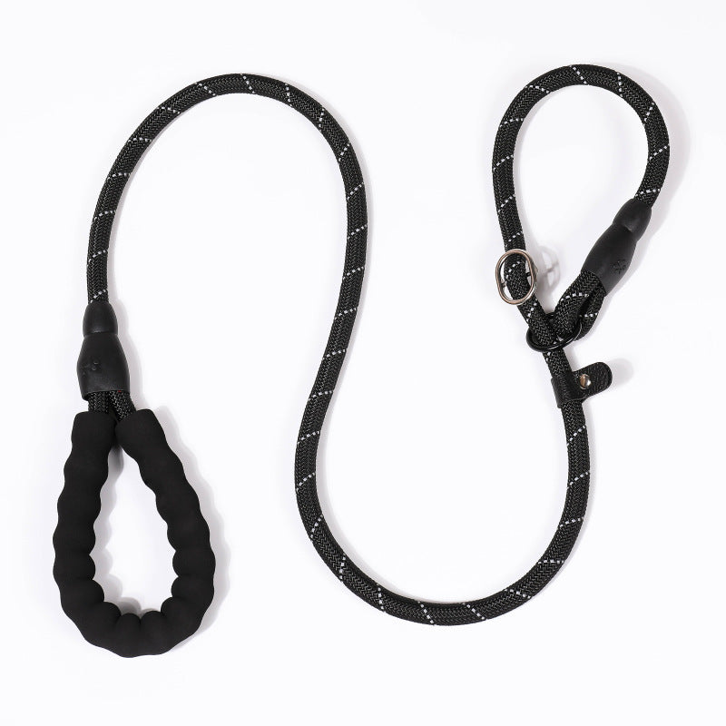 P Chain Pet Hand Holding Rope Reflective Silk Explosion-Proof Pet Traction
