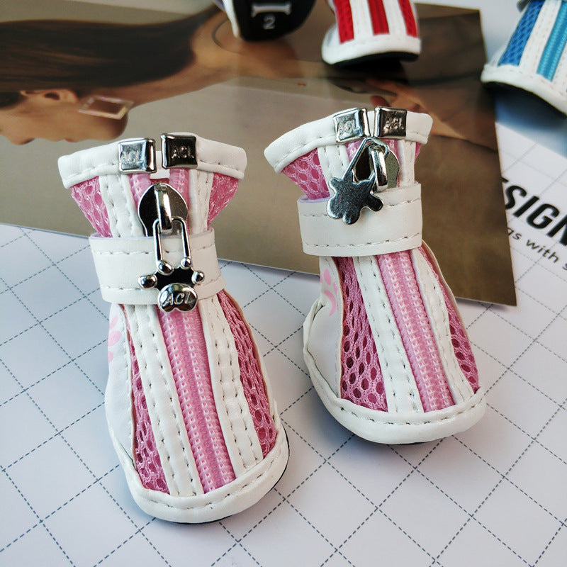 Vip Teddy Schnauzer Zipper Pet Sneaker