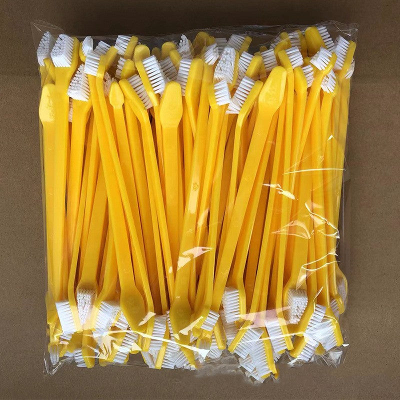 Long Handle Double Head Pet Toothbrush