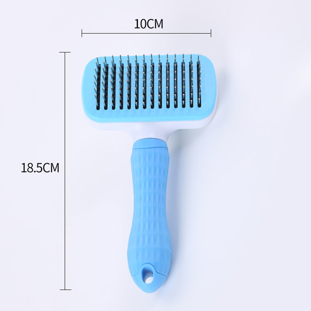 Self-Cleaning Pet Grooming Comb