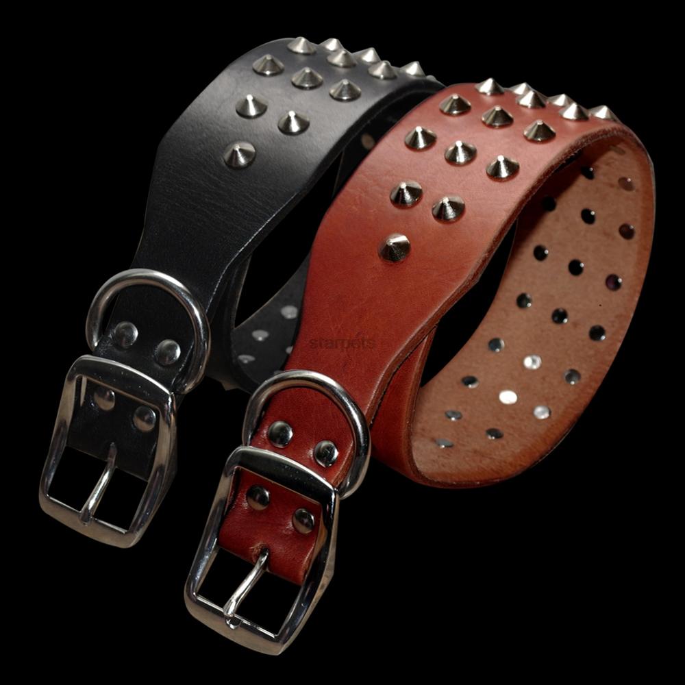 Small And Medium Sized Dog Cowhide Collar