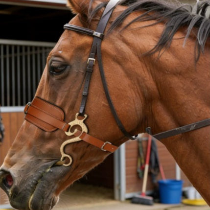 Cowhide Horse Bridle
