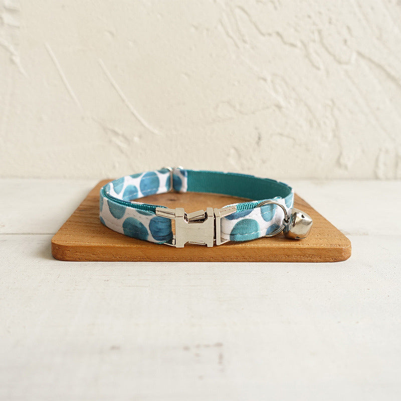 Cute Printed Cat Collar