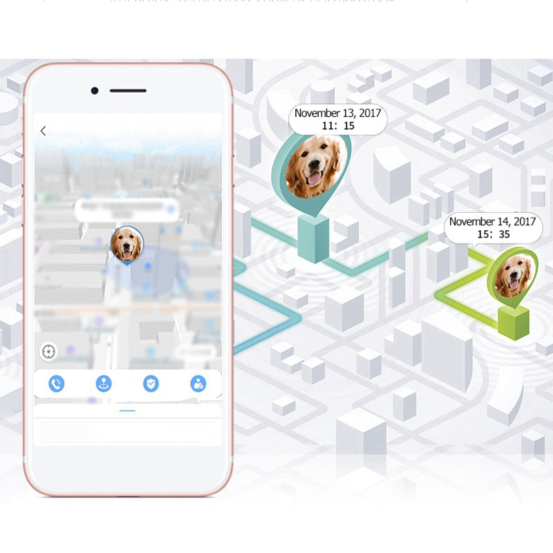 Gps Pet Positioning Collar