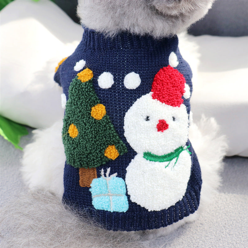 Autumn Winter Short Pet Sweater