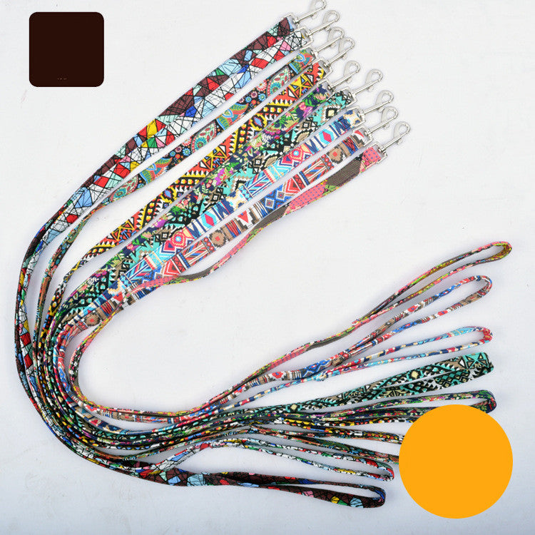 Ethnic Style Semi-Metal Buckle Metal Pet Collar