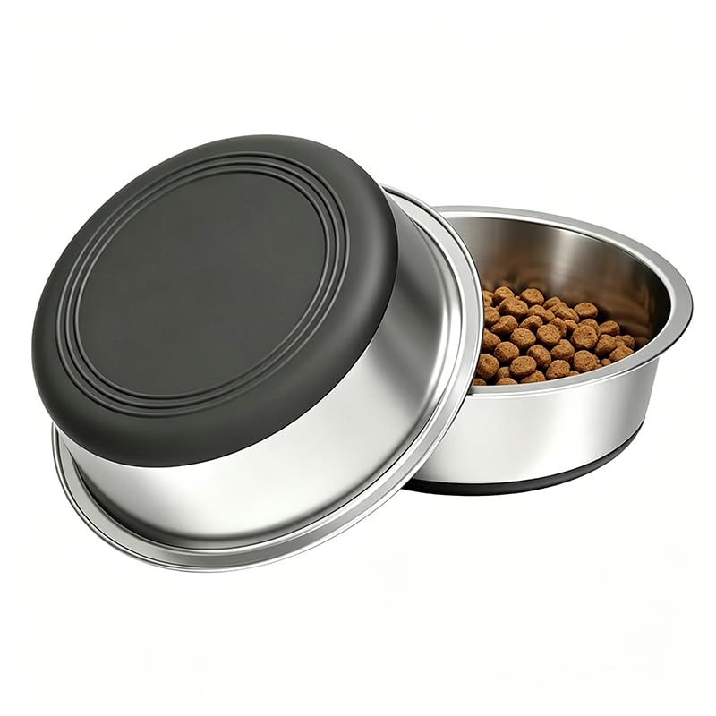 Stainless Steel Non-Slip Dog Bowls