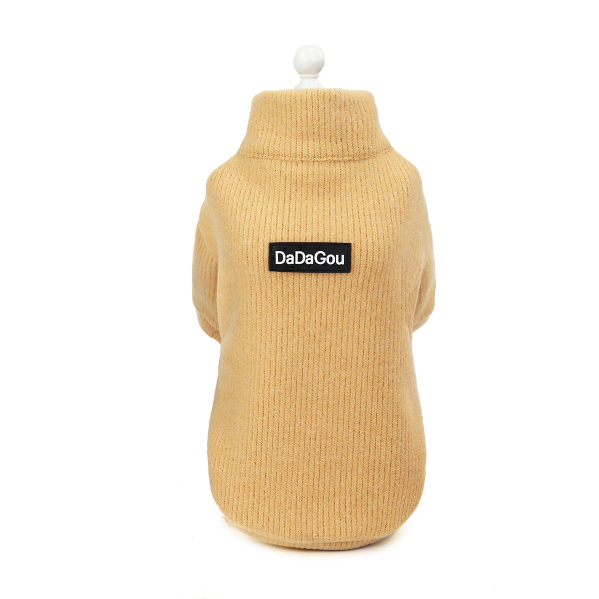 Wool Zip-Up Dog Sweater