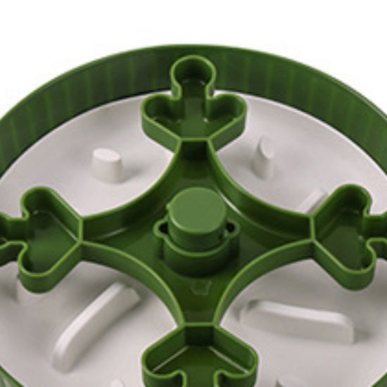 Pet Food Basin Rotating Game Board Anti-Choke Silica Gel Pad Feeding