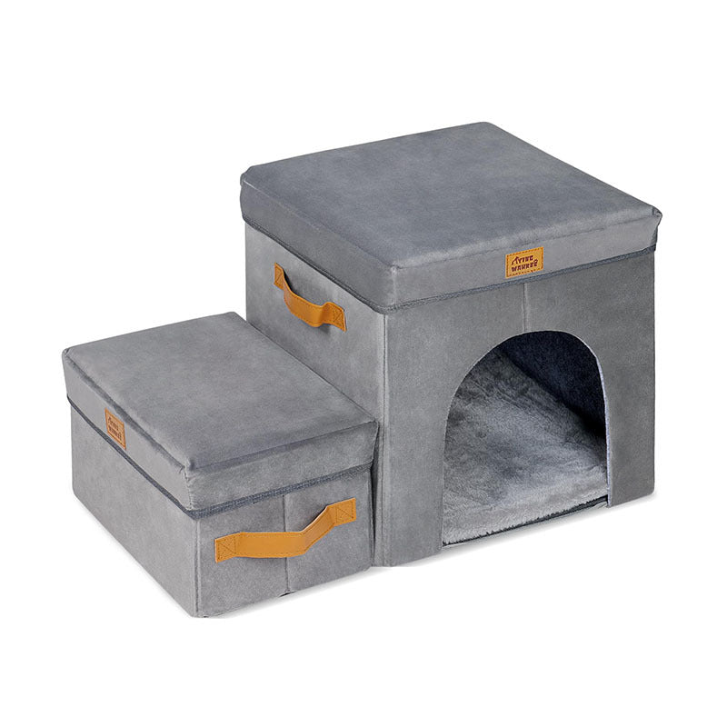 Foldable Pet Storage Stairs For Dogs