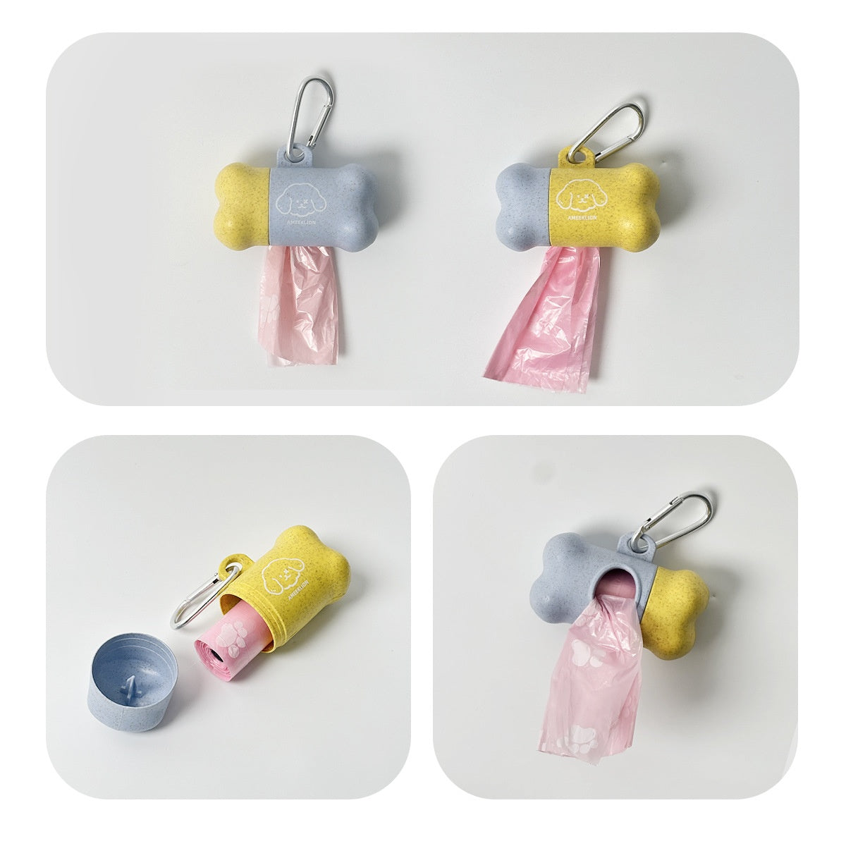 Dog Waste Bag Dispenser For Walks