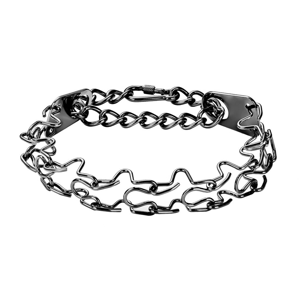 Stainless Steel Detachable Buckle Anti-Pull Dog Leash Collar