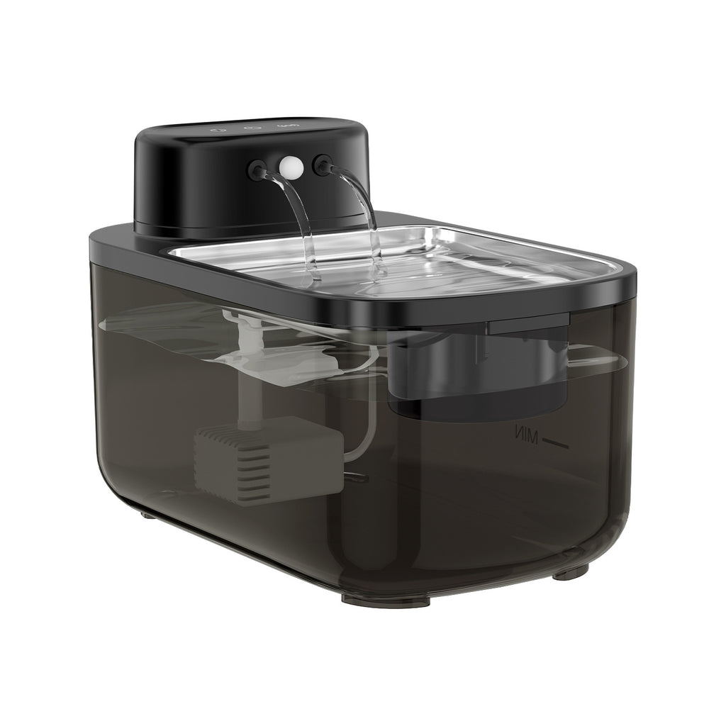 Induction-Activated Smart Pet Water Fountain
